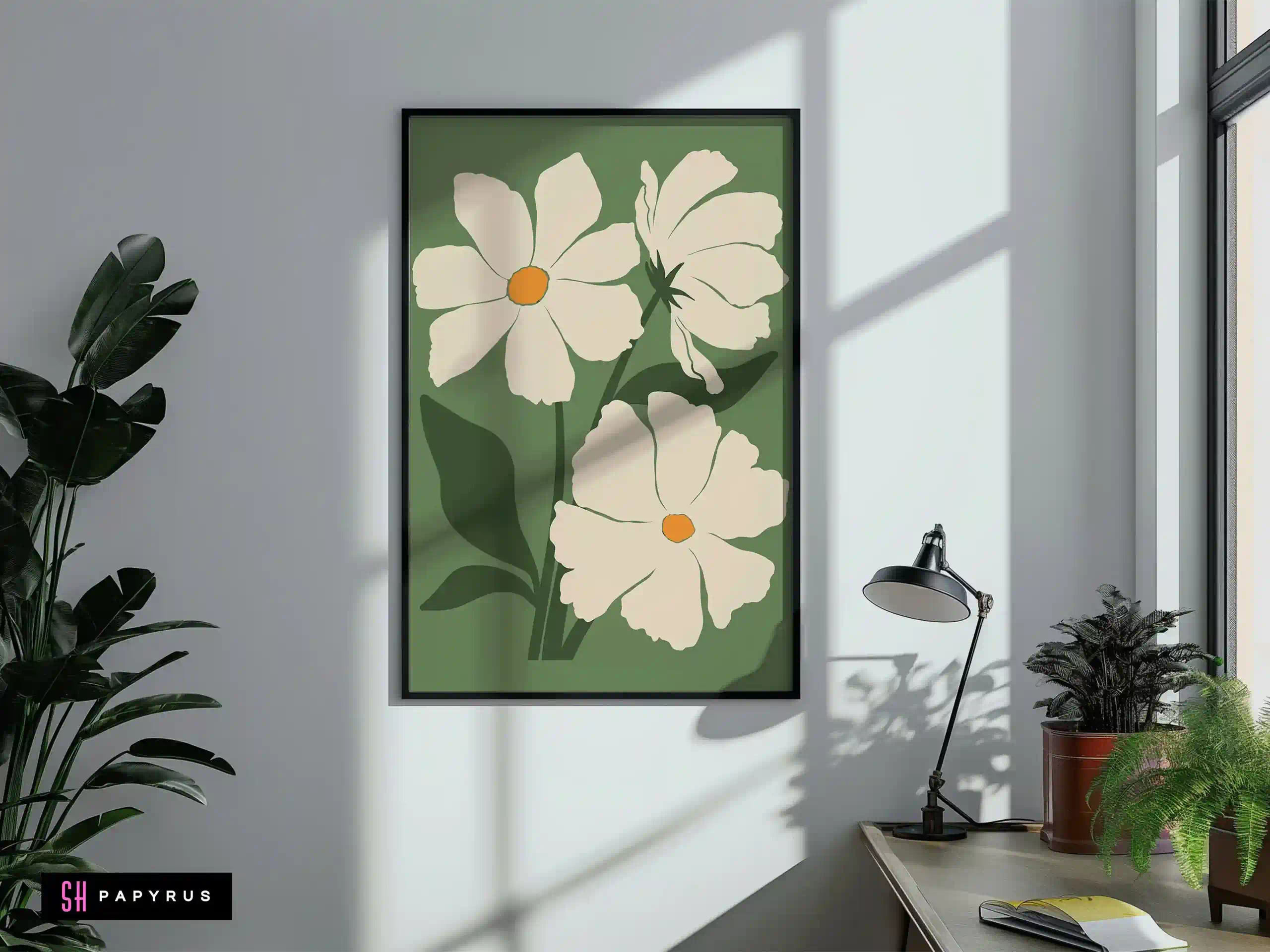 Stunning Mustard Gold Flowers with Bold Black Leaves