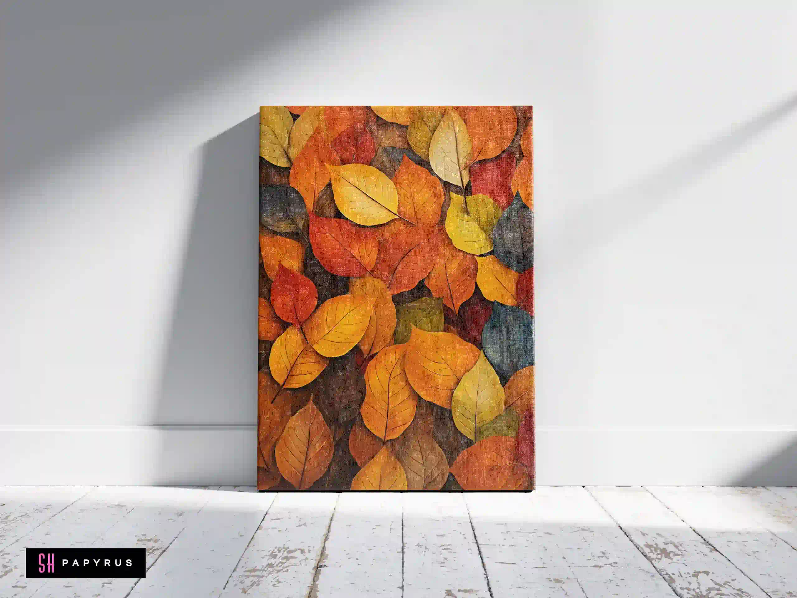 Vibrant Monstera Deliciosa Leaves with Raindrops Print