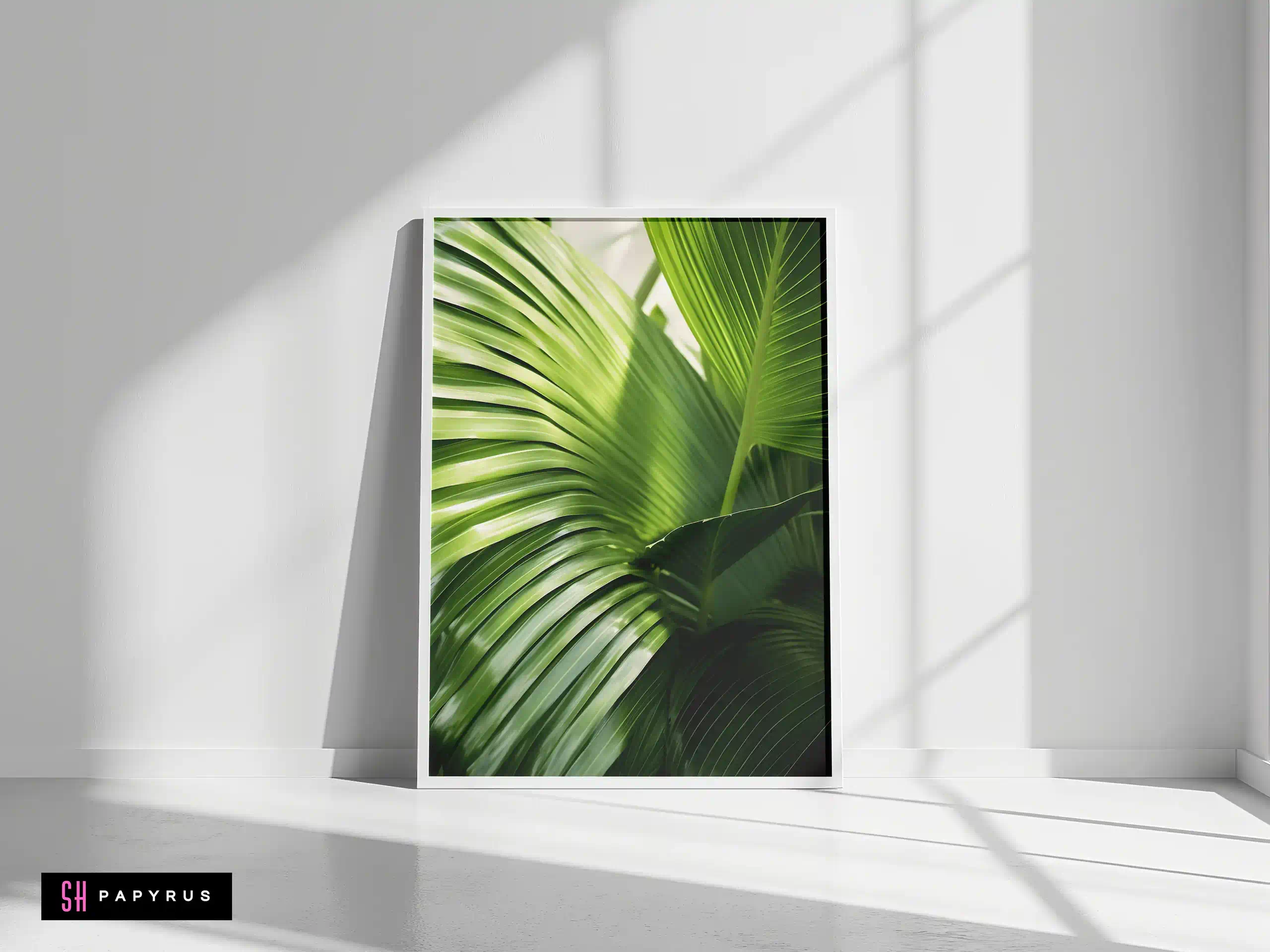 Vibrant Colorful Autumn Leaves Collage Art Print