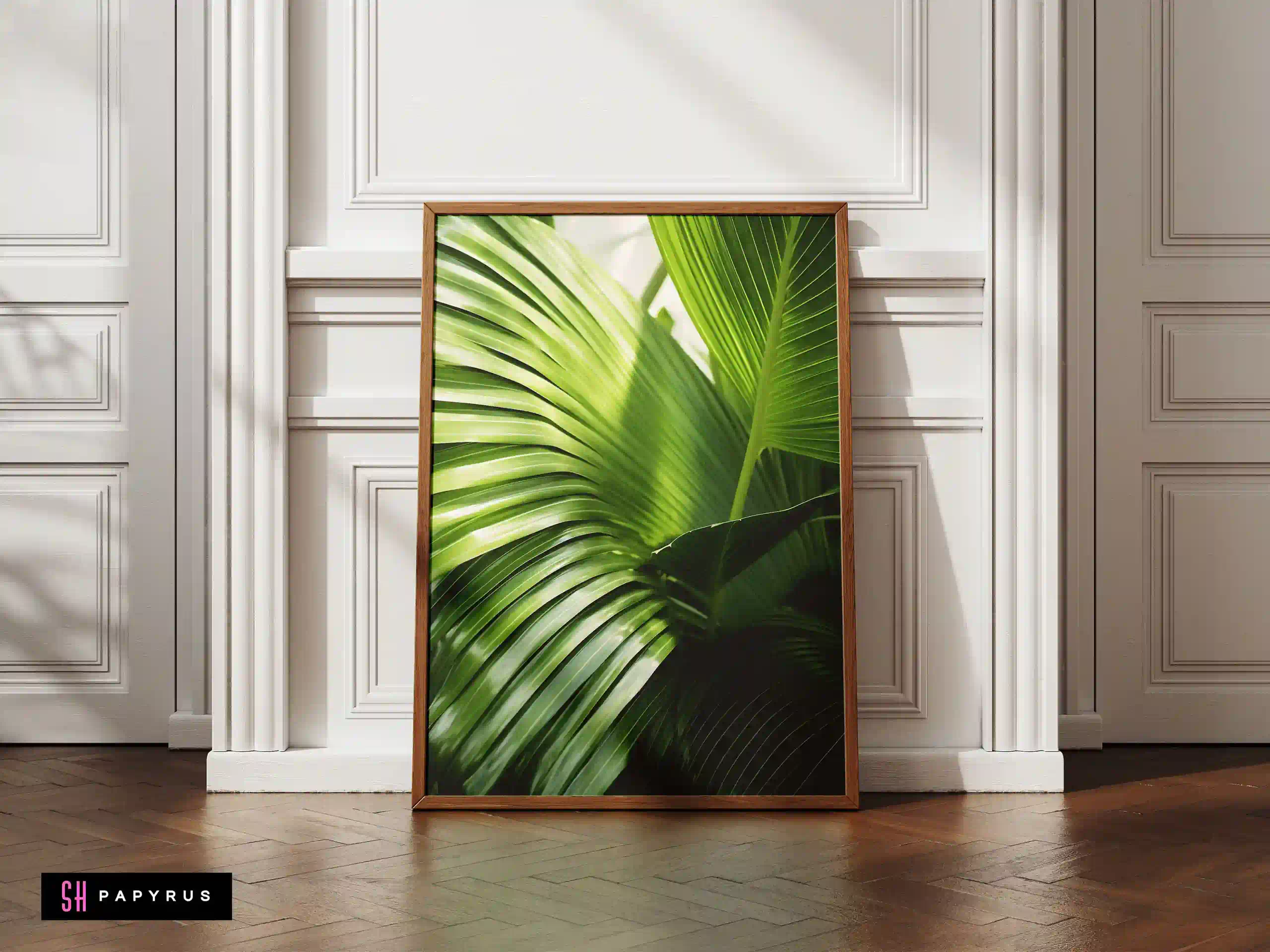 Vibrant Colorful Autumn Leaves Collage Art Print