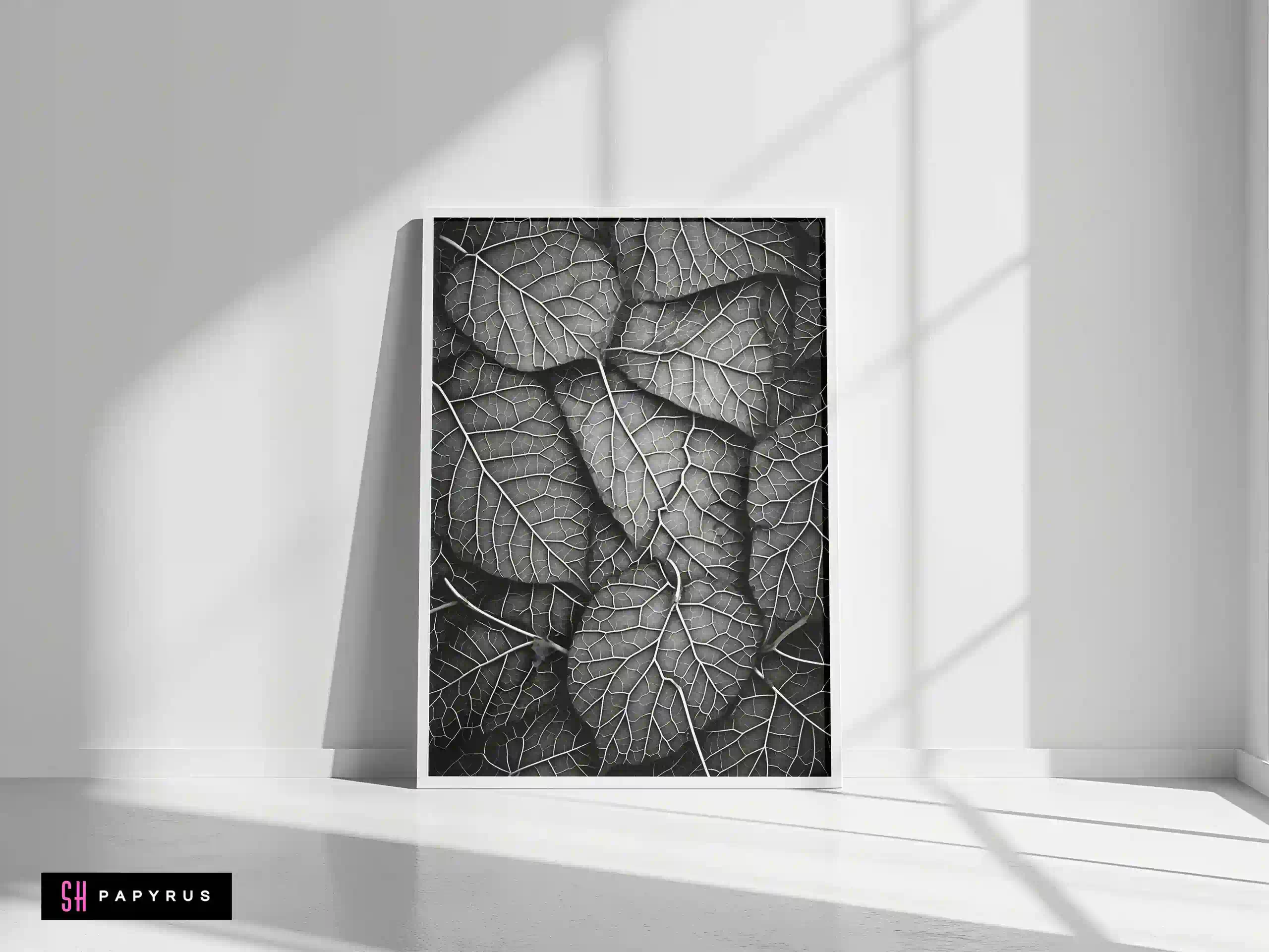 Deep Green Pine Needles Close-Up Nature Print